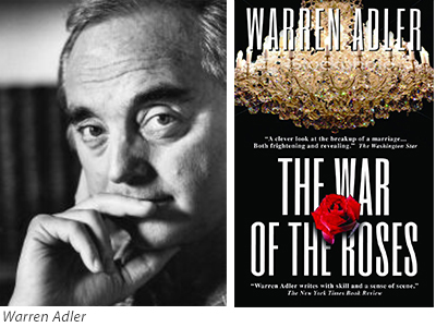 Warren Adler and War of the Roses book cover